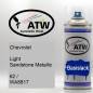 Preview: Chevrolet, Light Sandstone Metallic, 62 / WA8817: 400ml Sprühdose, von ATW Autoteile West.